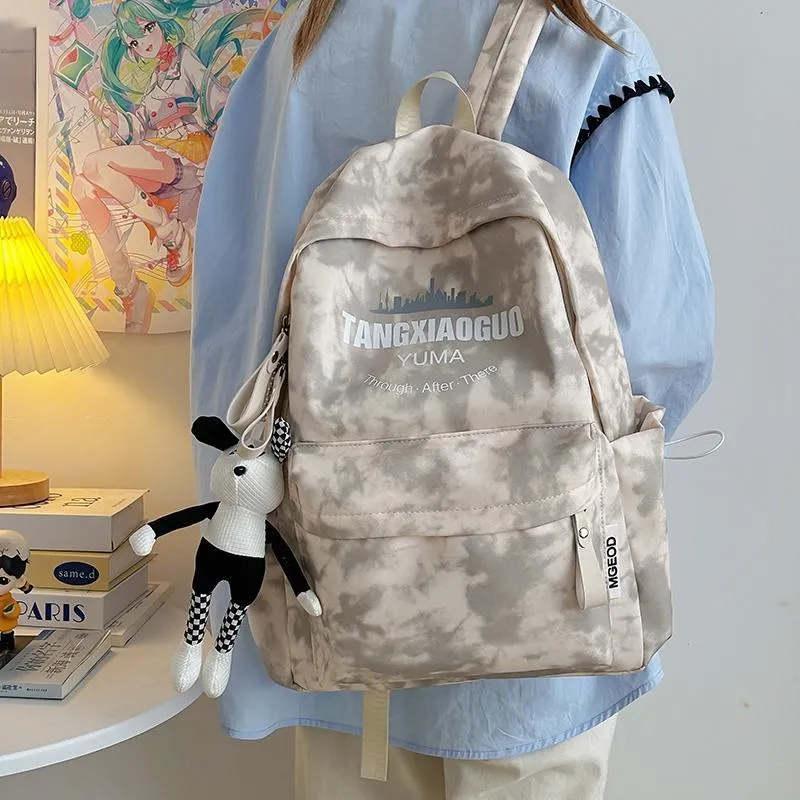 Debecca Nylon Backpack Regular Unisex Multicolor-11