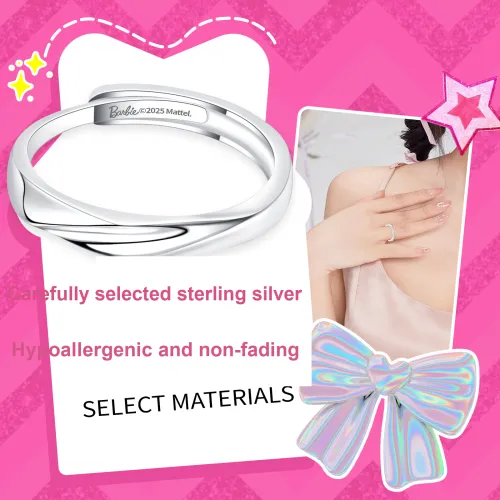 Barbie Sterling Silver Rings Unisex