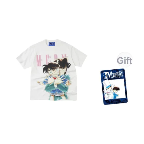 MEDM x Detective Conan Case CLOSED Коллаборация T-рубашка Унисекс