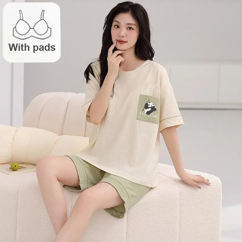 MADALLO Pajama Set Women's Apricot-1