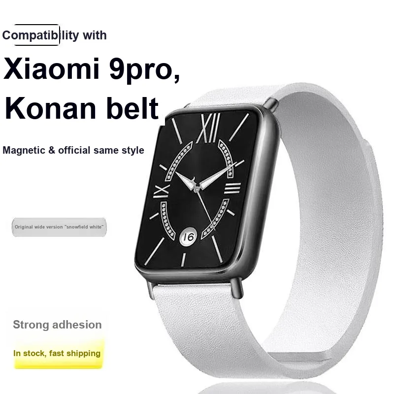 Penc Iwatch Watch Band Xiaomi Compatibility Genuine Leather Material-8