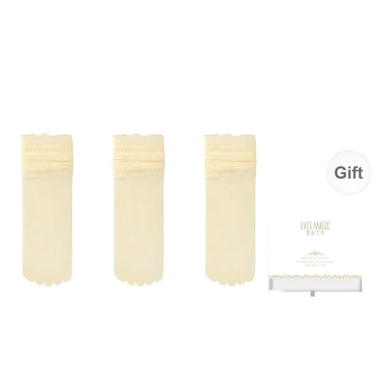 XIA.WA.ZHI.XIU Mid Calf Socks Women's Box 3 Pack-28
