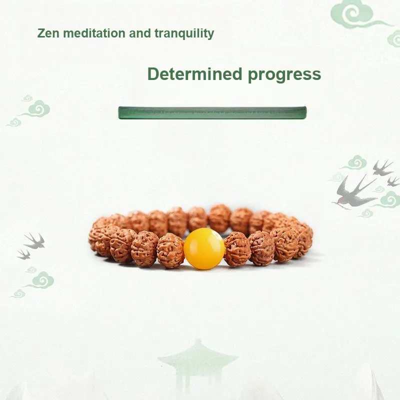 JINGFAN King Kong Bodhi Seeds Bracelets Unisex-1