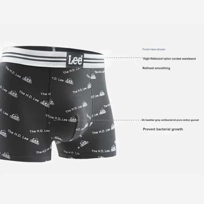 Lee Underpants Men's 3 Pack Box+Shopping Bag-8