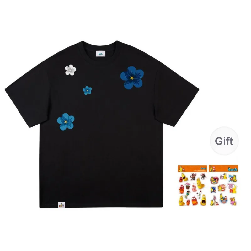 COMIC LARVA T Shirts Unisex-4