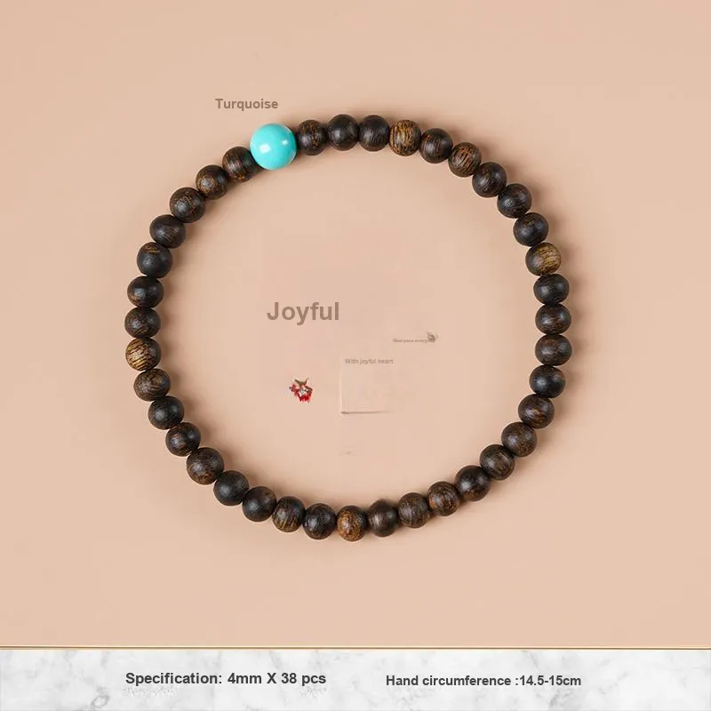 FANGYUANXIAOFU Fragrance Enhancer, Agarwood Bracelets Women's-6