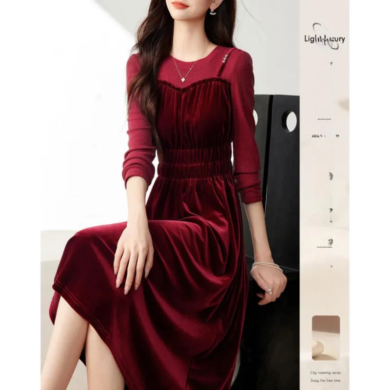 Like The Age Of Water Long Sleeved Dress Women's-0