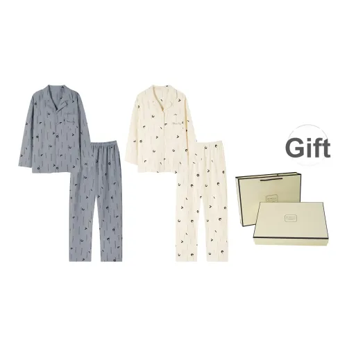 MIIOW Домашняя одежда и пижамы комплект унисекс 2 комплекта