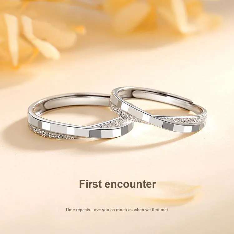 Chongqing Gold Store 999 Fine Silver Rings Unisex-2