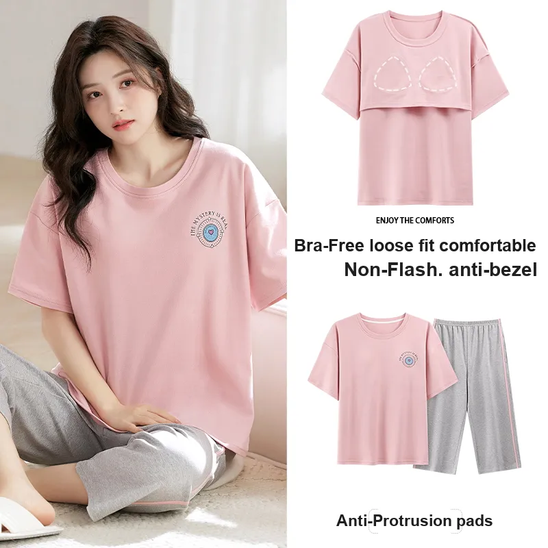MADALLO Pajama Set Women's Pink-1