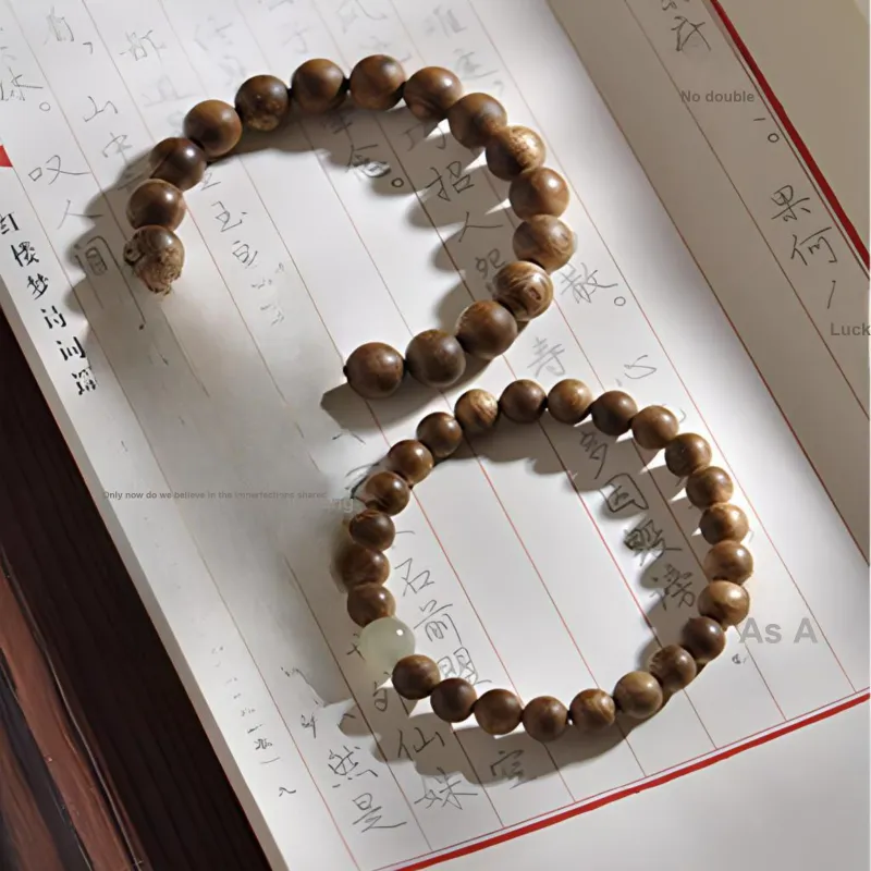 Listen To The Flowers Bloom Sandalwood Bracelets Women's-4