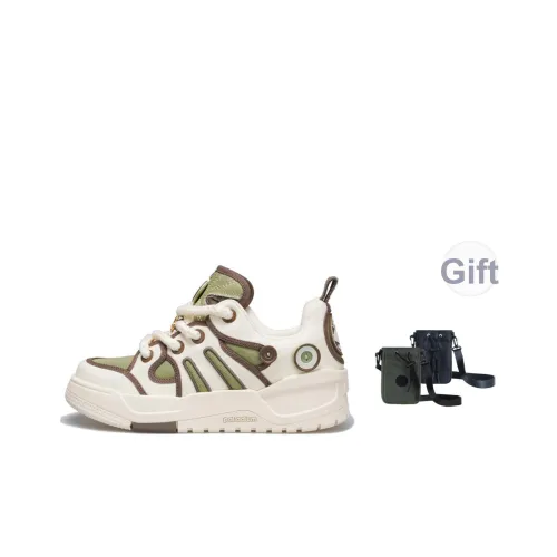 Палладий Фрукты Украшение Обувь Низкий Топ Скейтборд Кроссовки Унисекс Зеленый