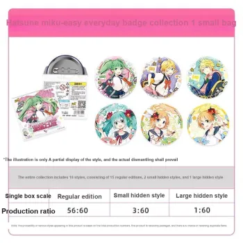 KAYOU Hatsune Miku Easy Everyday Badge Collection Badge Badges