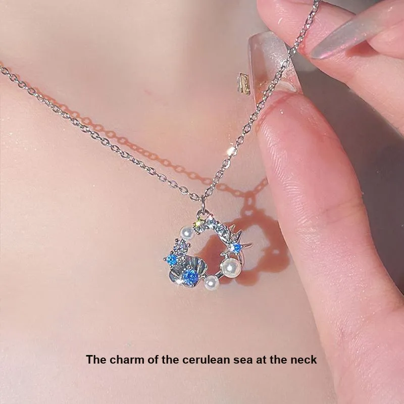 Kelanxi Copper Necklaces Women's-5