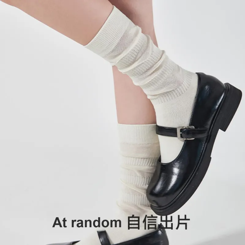 JIAZINI Mid Calf Socks Women's 5 Pack-2