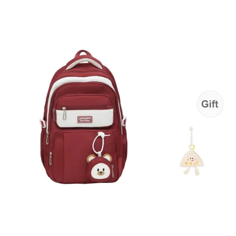 KINMAC Nylon Backpack Regular Unisex Multicolor-21