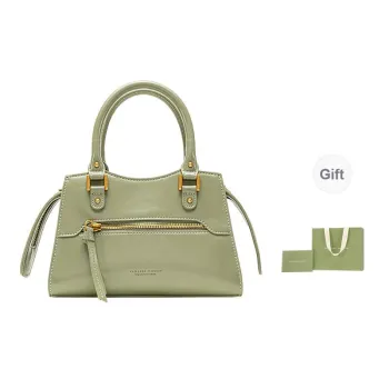 VANESSA HOGAN Vh Classic Series Leather Crossbody Bags Handbags Medium Size Women's Green
