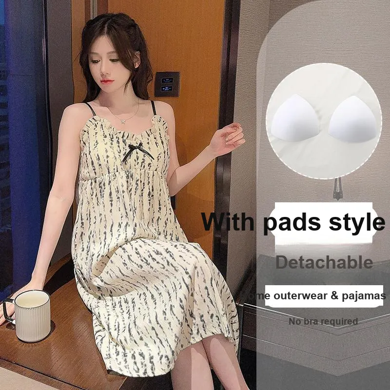 OUSHIBO Nightgown Women's Image Color-4