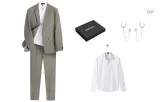 Khaki (Includes White Shirts+Brooches)