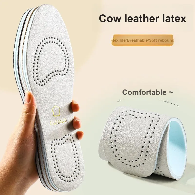 AAJF Cow Leather Insoles Unisex-5