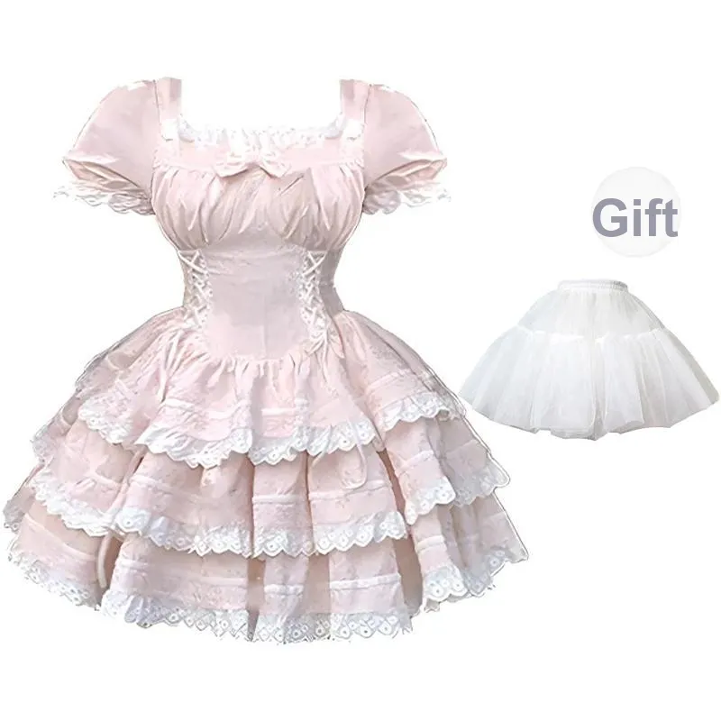 Peaches Peaches Short Sleeved Dress Women's-53