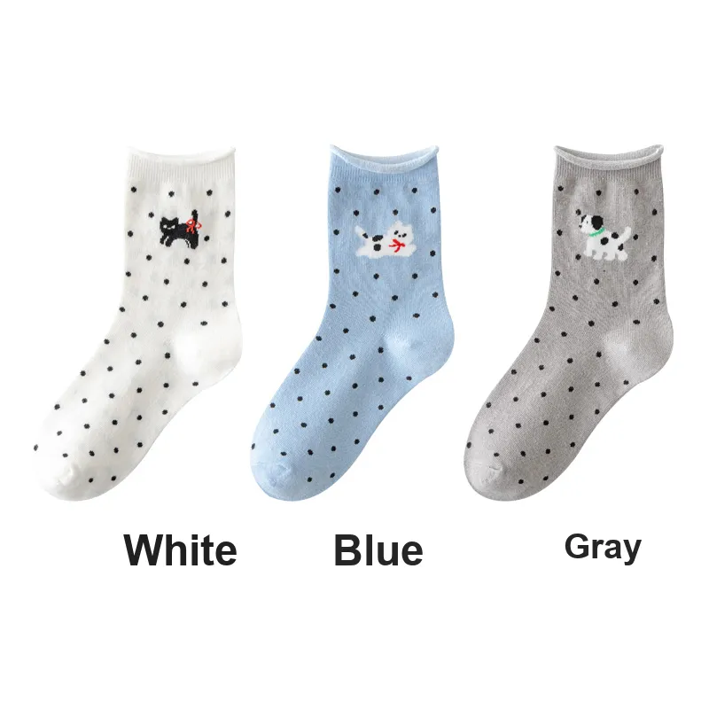 H YXIANG Mid Calf Socks Women's Combo Set-7
