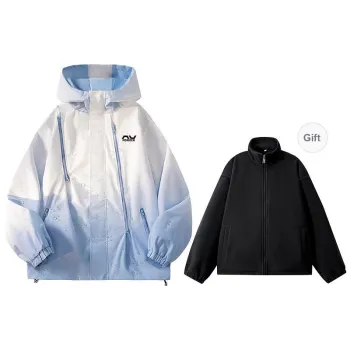 FORIDER Waterproof And Windproof Windbreaker Jacket Unisex