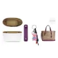 Khaki Purple Panty Liners+DuPont Paper Liner+Bear Charm