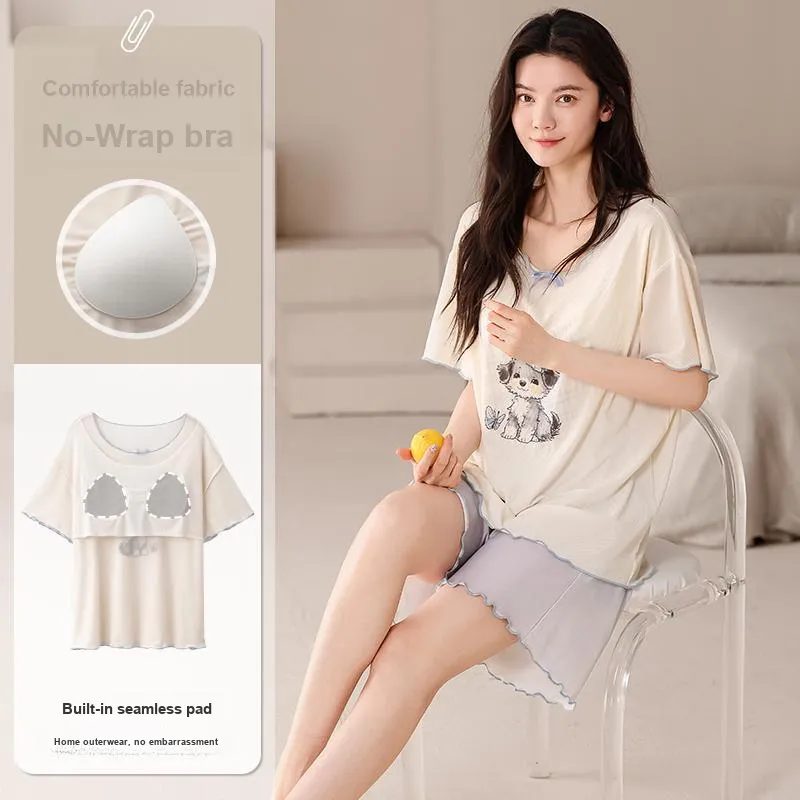 Pretty lady Women's Pajama Sets-1