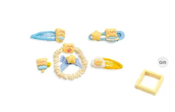 Inkopper Alloy Hair Clips Women's