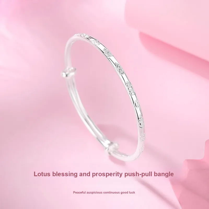 7℃ Sterling Silver Bracelets Unisex-3