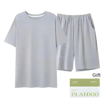 PLANDOO Pajama Set Men's Gift Box Set Image Color