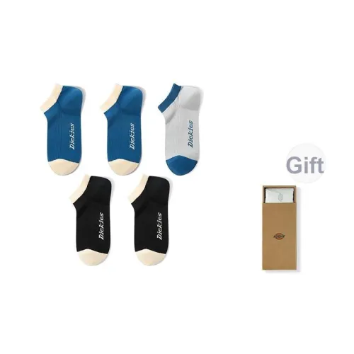 Dickies Тонкие Дышащие Сухие и Свежие Универсальные Прочные Низкие Носки Унисекс Подарочная Коробка Набор