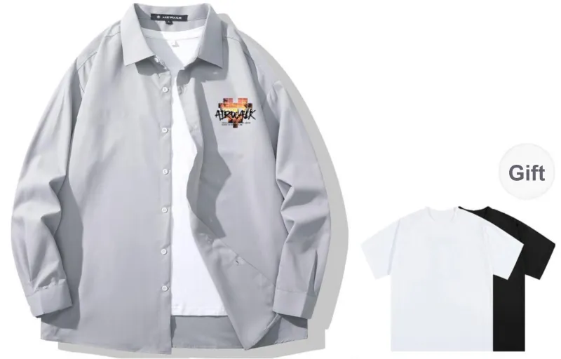 Airwalk Shirts Unisex-19