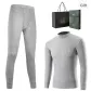 Clothing Sets (Light Heather Gray) 100% cotton Comfortable/Antibacterial Health/Fleece for Heat Retention