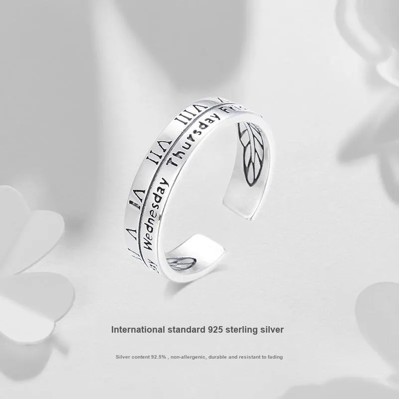 JUICY GRAPE S925 Silver Rings Unisex-2