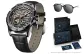 Black Case Black Dial Black Belt[RIETI Brand Sunglasses Clothing Sets]