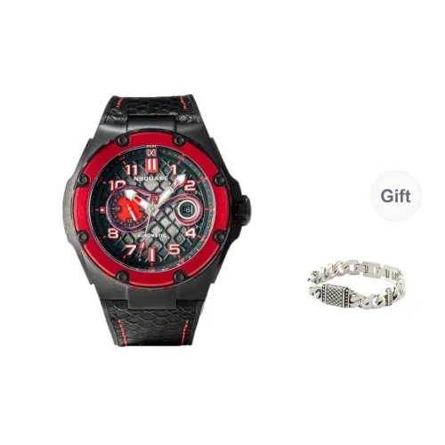 NSQUARE Snake King Pro Automatic Mechanical Movement Watch Men's Watches Red Watch Dial