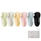 9-Green-Light Gray-Ginger Yellow-Pink-Light Blue-Black