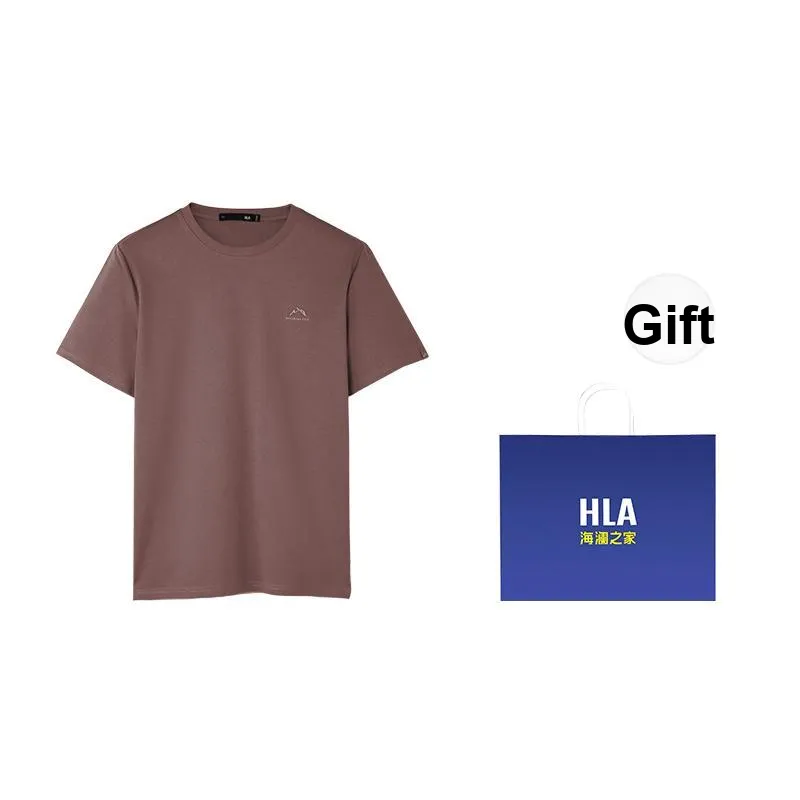 HLA The Mountain Is Not In The High Series T Shirt Men's-59