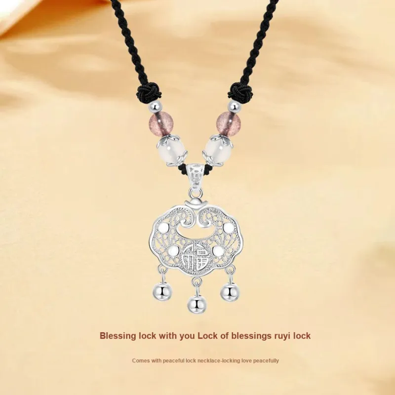 Love Jewelry 999 Fine Silver Necklaces Unisex-1