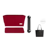 [Three-Piece Set Wine Red] Open Top Inner+Base+Shoulder Rest