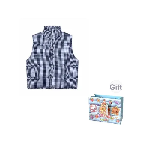 HAPG Синий Белый Женский Пуховик