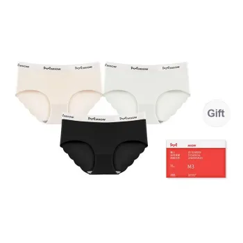 MIIOW Underpants Women's Shopping Bag 3 Pack
