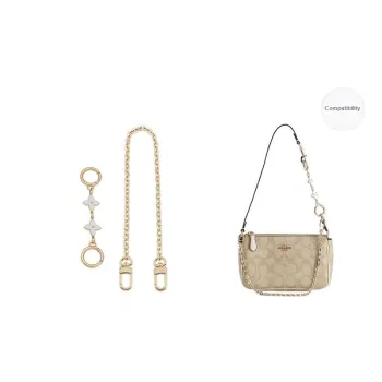 Luxury Care Artisan Workshop Metal Bag Accessory Bag Strap Unisex Gold
