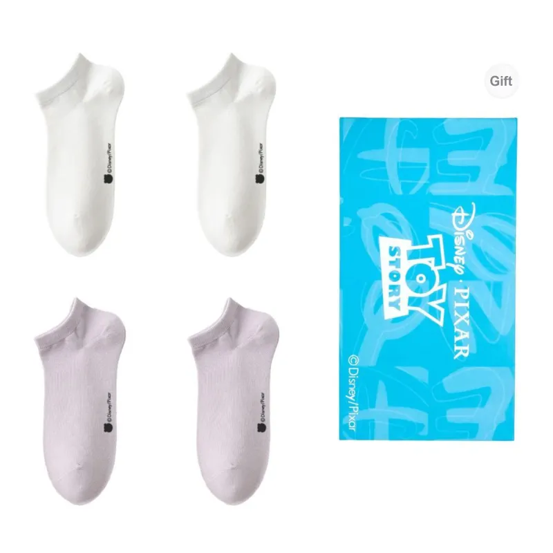 Disney Ankle Socks Women's Box 4 Pack-22