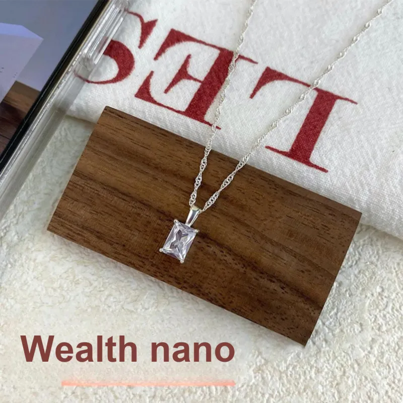 MGS S925 Silver Necklaces Women's-4