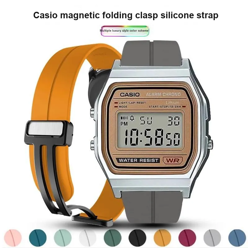 Craftsman Watch Band Casio Compatibility 220mm Silicone Material-11