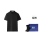 Black T4 (Socks & Shopping Bag Combo)