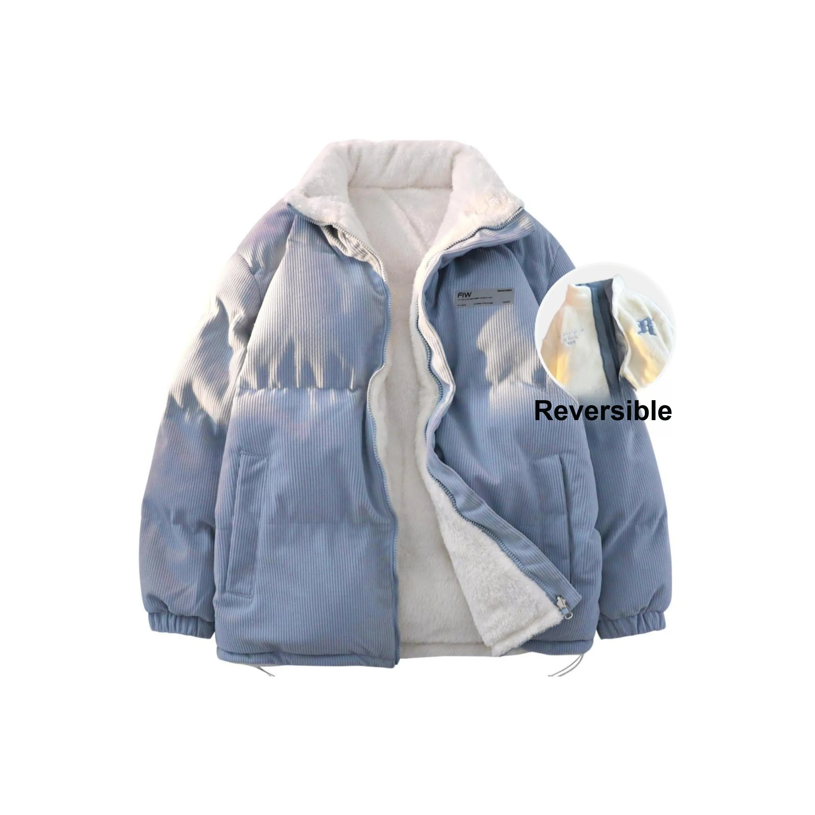 F.I.W FANGIWEN Хлопковый пуховик Унисекс
